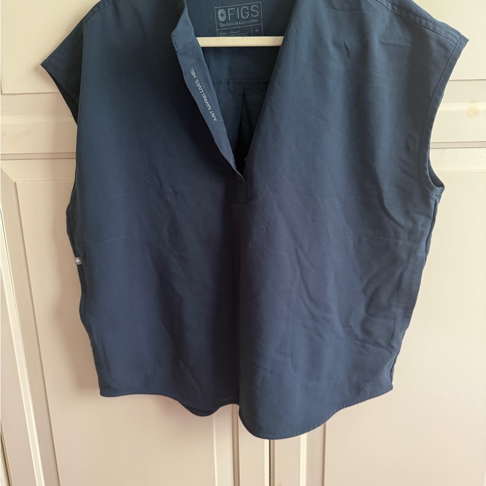 Figs Blue Scrub Set